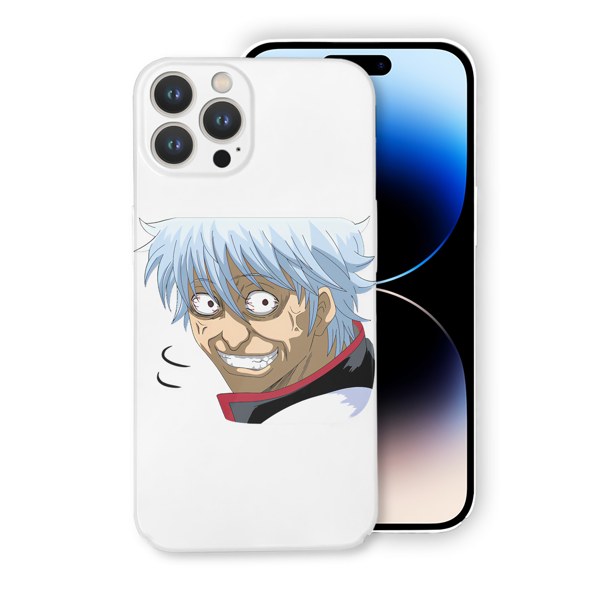 （画像用） ぎんたま 坂田銀時（さかたぎんとき） 神楽 志村新八（しむら しんぱち） GINTAMA Sakata Gintoki Kagura Shimura Shinpachi 【iPhone 14シリーズ対応】ハードケース